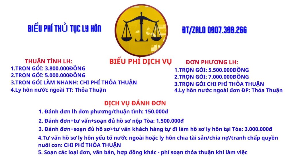 THÔNG TIN DỊCH VỤ